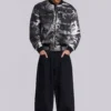 Dirty Camo Bomber Jacket