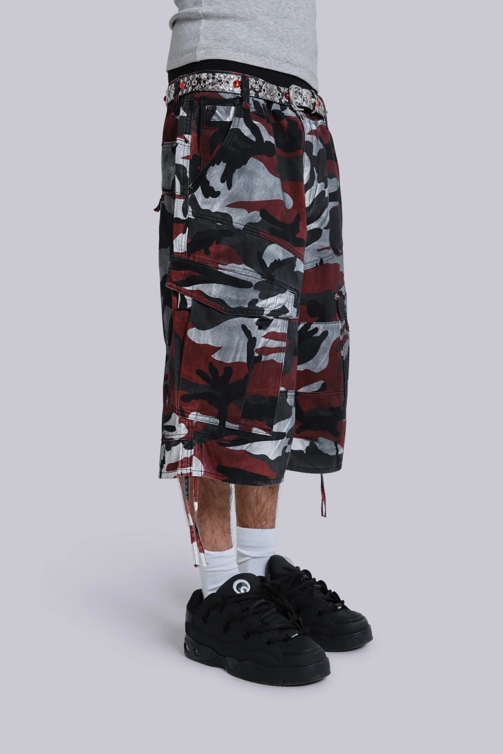Red Camo Cadet Shorts