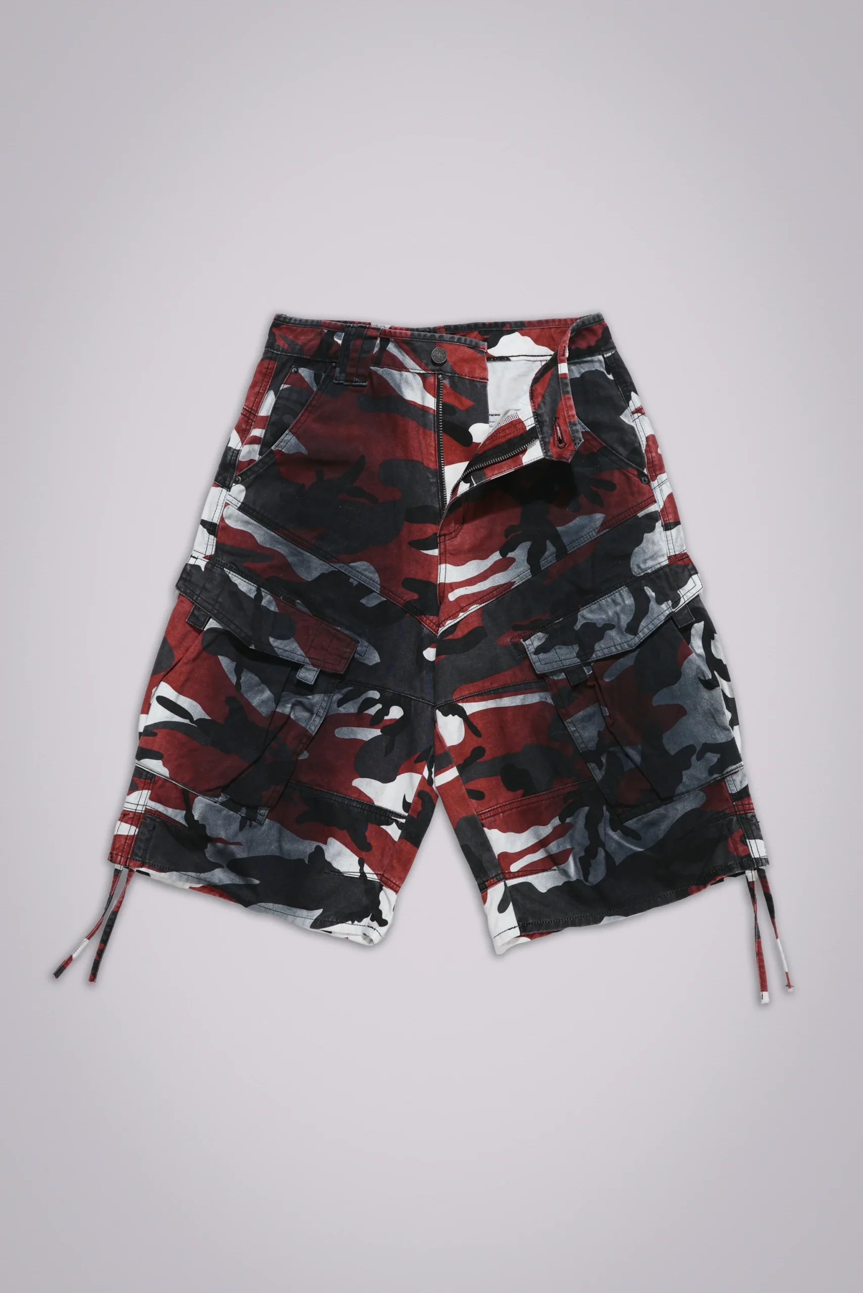 Red Camo Cadet Shorts