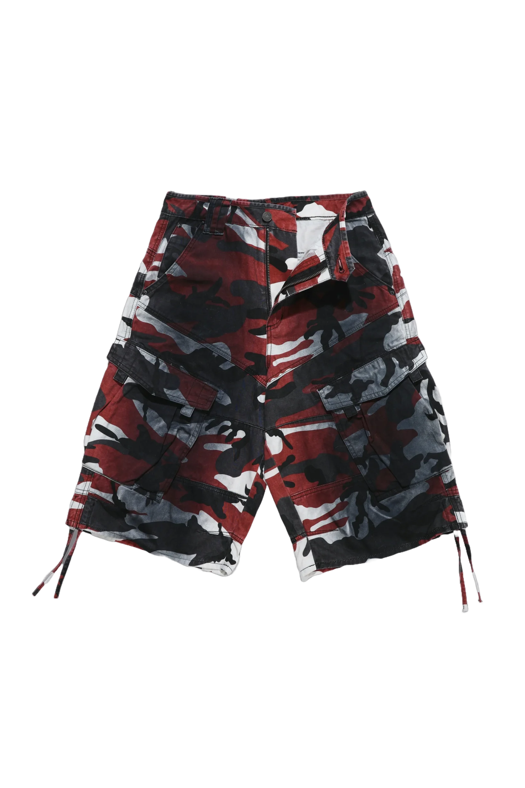 Red Camo Cadet Shorts